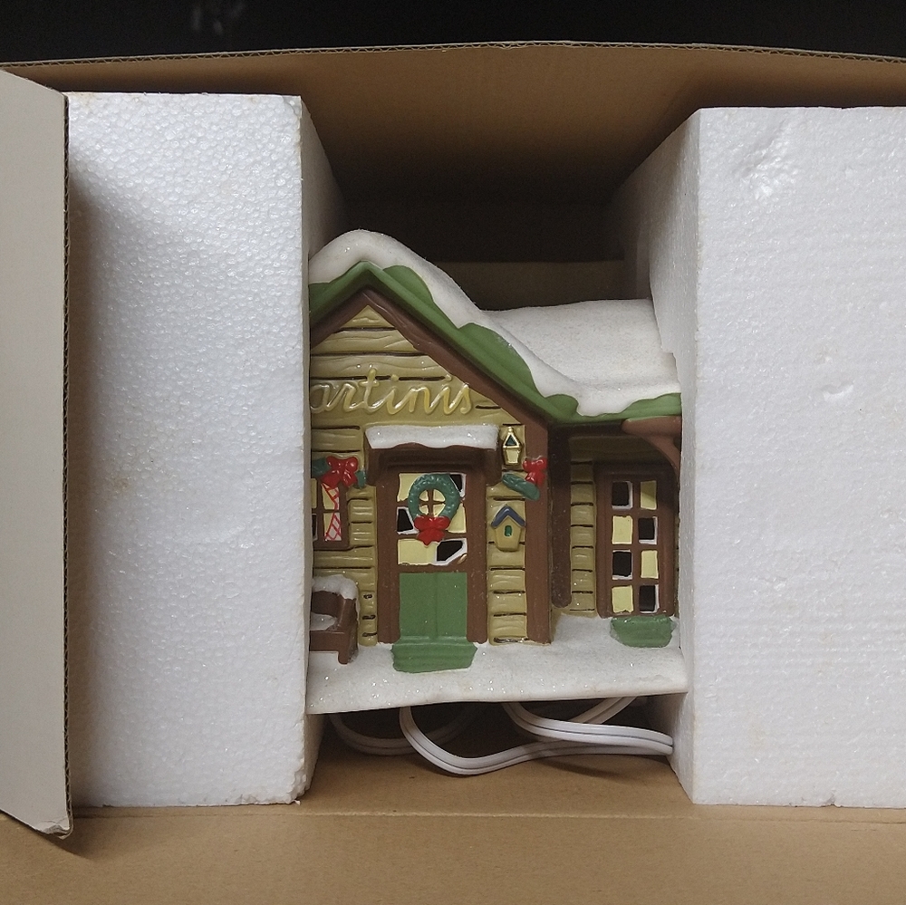 Christmas Village building